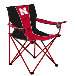 Nebraska Cornhuskers Big Boy Chair Colored Frame