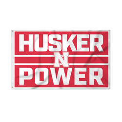 Nebraska Cornhuskers Bold 3' x 5' Banner Flag