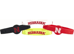 Nebraska Cornhuskers Bracelets 4 Pack Silicone