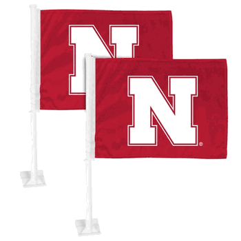 Nebraska Cornhuskers Car Flag Large 1pc 11