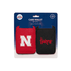 Nebraska Cornhuskers Card Wallet 2-pack