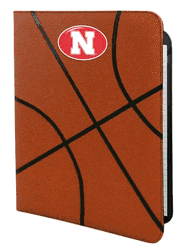 Nebraska Cornhuskers Classic Basketball Portfolio - 8.5 in x 11 in