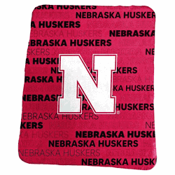 Nebraska Cornhuskers Classic Throw