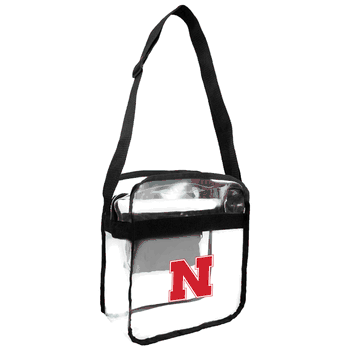 Nebraska Cornhuskers Clear Carryall Crossbody