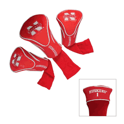 Nebraska Cornhuskers Club 3 Piece Contour Headcover Set