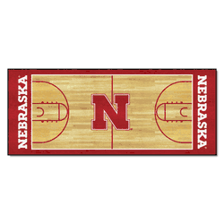 Nebraska Cornhuskers Court Runner Rug - 30in. x 72in.