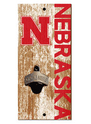 Nebraska Cornhuskers Distressed Bottle Opener