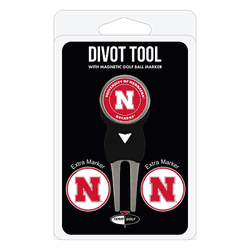 Nebraska Cornhuskers Divot Tool and Marker Set