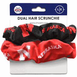 Nebraska Cornhuskers Dual Hair Twist -