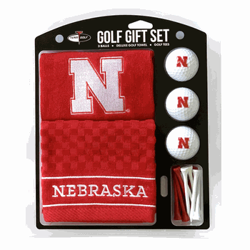 Nebraska Cornhuskers Embroidered Towel Gift Set