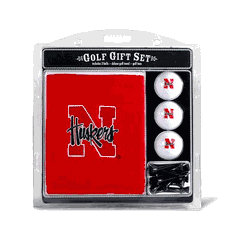 Nebraska Cornhuskers Embroidered Towel Golf Gift Set