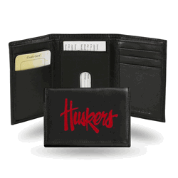 Nebraska Cornhuskers  Embroidered Tri-fold Wallet