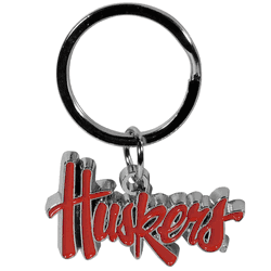 Nebraska Cornhuskers Enameled Key Chain