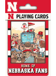 Nebraska Cornhuskers Fan Deck Playing Cards