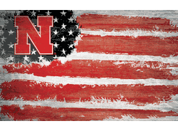 Nebraska Cornhuskers Flag 11x19