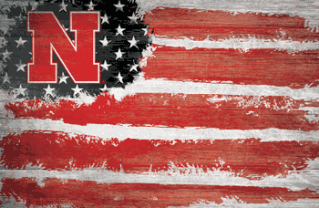 Nebraska Cornhuskers Flag 17x26