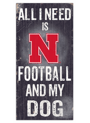 Nebraska Cornhuskers Football and My Dog Sign
