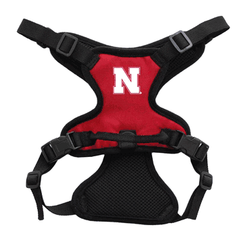 Nebraska Cornhuskers Front Clip Pet Harness Large
