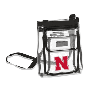 Nebraska Cornhuskers Gameday Clear Crossbody