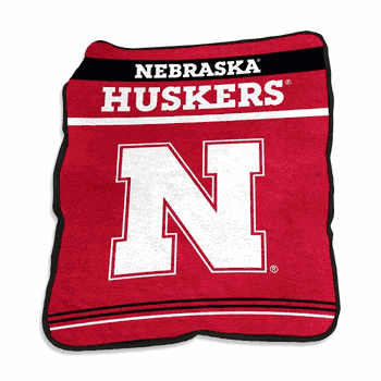 Nebraska Cornhuskers Gameday Raschel Throw