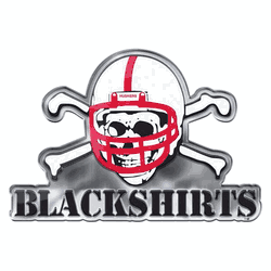 Nebraska Cornhuskers Heavy Duty Aluminum Embossed Color Emblem - Alternate