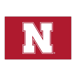 Nebraska Cornhuskers  HiDef Rookie Mat - 18in. X 30in.