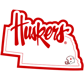 Nebraska Cornhuskers Home State Decal
