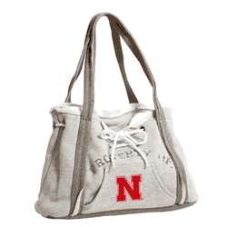 Nebraska Cornhuskers Hoodie Purse Grey