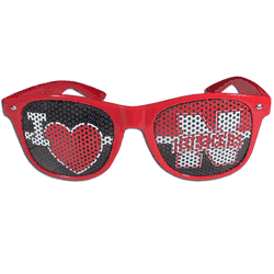 Nebraska Cornhuskers I Heart Game Day Shades