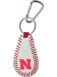 Nebraska Cornhuskers Keychain Classic Baseball CO