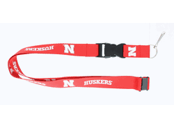 Nebraska Cornhuskers Lanyard Red