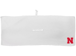 Nebraska Cornhuskers Large Microfiber Towel - 16" x 40" (White)