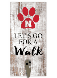 Nebraska Cornhuskers Leash Holder 6x12 Sign