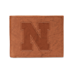 Nebraska Cornhuskers  Leather Billfold Wallet