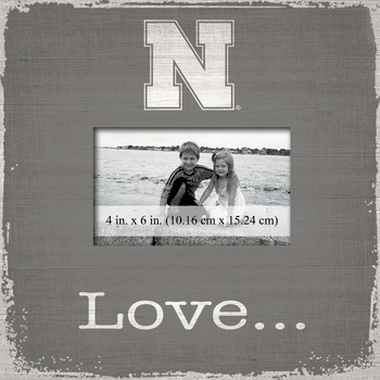 Nebraska Cornhuskers Love Picture Frame