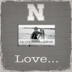 Nebraska Cornhuskers Love Picture Frame