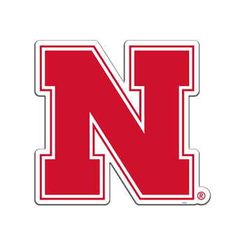 Nebraska Cornhuskers Magnet Car Style 12 Inch CO