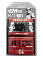 Nebraska Cornhuskers Magnets 2x3 Rectangle 2 Pack Star Wars