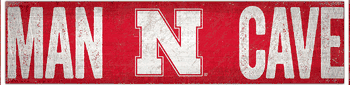 Nebraska Cornhuskers Man Cave Sign