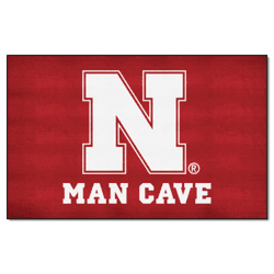 Nebraska Cornhuskers Man Cave Ulti-Mat Rug - 5ft. x 8ft.