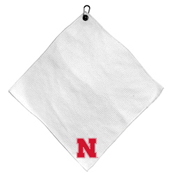 Nebraska Cornhuskers Microfiber Small Towel - 15" x 15" (White)