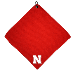 Nebraska Cornhuskers Microfiber Small Towel - 15" x 15" (Colored)
