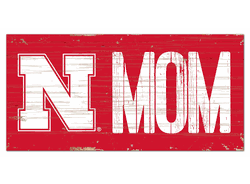 Nebraska Cornhuskers MOM Sign