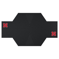 Nebraska Cornhuskers Motorcycle Mat