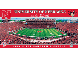Nebraska Cornhuskers NCAA 1000pc Panoramic Puzzle
