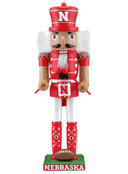 Nebraska Cornhuskers NCAA 12" Nutcracker