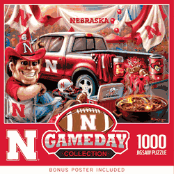 Nebraska Cornhuskers NCAA Gameday 1000pc Puzzle