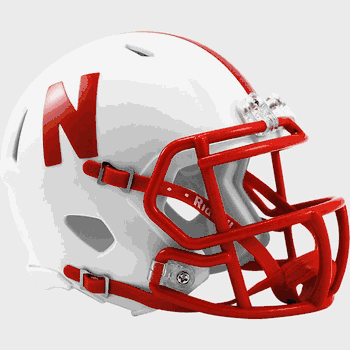 Nebraska Cornhuskers NCAA Mini Speed Football Helmet