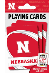Nebraska Cornhuskers NCAA Playing Cards
