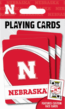 Nebraska Cornhuskers NCAA Playing Cards
